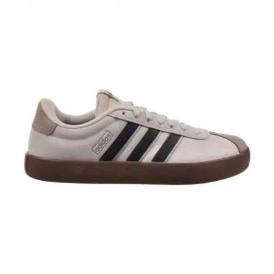 Adidas VL Court 3.0 Men's Shoes Beige/Black/Grey jp5288 - Image 1 of 4
