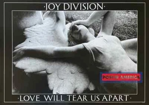 Joy Division Love Will Tear Us Apart poster 23,5 x 33 - Foto 1 di 1