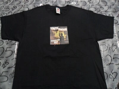 Camisa grande nova sem etiquetas vintage Youth Brigade Strength Through Oil Punk BYO Records - Imagem 1 de 4