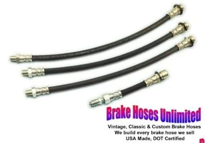 BRAKE HOSE SET Dodge Coronet 1957 1958 with Master cylinder hose - Image 1 of 2