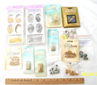 Lot 13 Packs Jewelry Making Findings Ear Wires Clasps Hooks Spacers Eye Pins