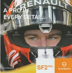 Folleto Nico Hulkenberg Schuberth PRI 2017 Show promoción Fórmula Uno F1 - Imagen 1 de 1
