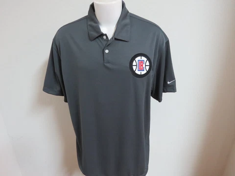 Sz S-2XL Clippers Nike Dri-Fit Mens Polyester #30L Polo Shirt Cover