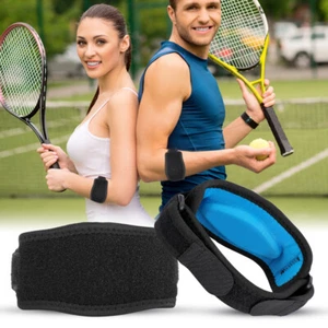 Soporte protector de codo ajustable para tenis bádminton deportes - Imagen 1 de 12