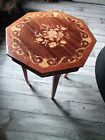 Vintage Sorrento Italian Musical Table / Sewing Box