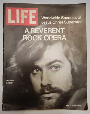 LIFE #20 MAY 1971 JESUS CHRIST SUPERSTAR / CHICAGO /POLITICS  MAGAZINE - Image 1 of 4