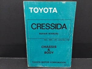 TOYOTA CRESSIDA Shop Repair Service Manual_CHASSIS/BODY_RX6 MX6 LX6_Dated 1980 - Bild 1 von 4
