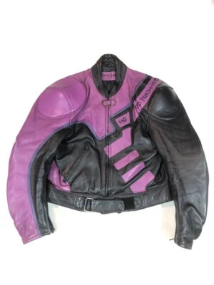 Hein Gericke Avangarde Racing Moto Leather Jacket Vintage - Image 1 of 4