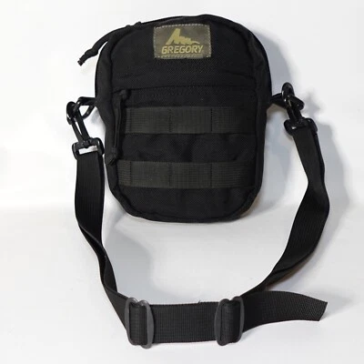 Vintage Gregory Spear Flag Pocket Pouch Bag Molle Black Military Made in USA - Image 1 of 4