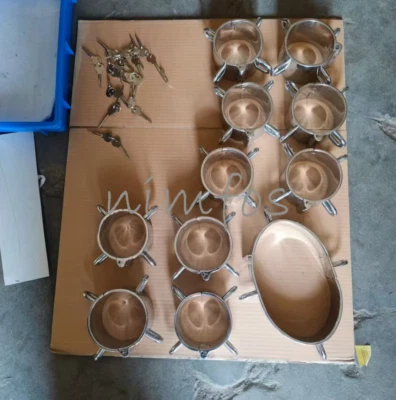 Collares de acero inoxidable personalizables Wasit Belts Etc Foto 1 de 3