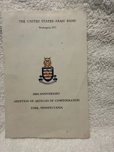 York, PA - 200th Anniversary Articles Of Confederation Adoption Program 1977 - Picture 1 of 9