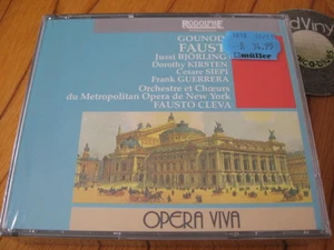 2 CD BOX Gounod Faust Björling Kirsten Siepi Guarrera Fausto Cleva 1991 SEALED - Picture 1 of 1