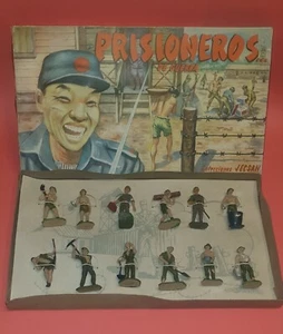 CAJA PRISIONEROS DE GUERRA de JECSAN, en goma, año 1960. (Tipo REAMSA, PECH) - Imagen 1 de 9