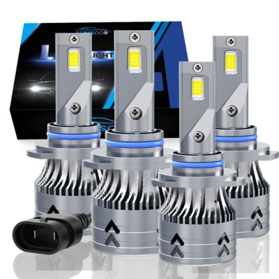 LED Headlights Lights Bulbs For GMC Savana 2500 3500 1996-2019 2020 2021 8000K - Image 1 of 4