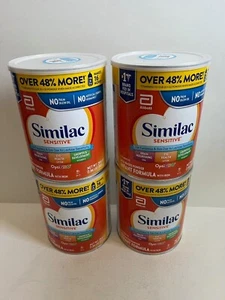 4* Similac Sensitive Stage 1 Baby Formula Powder - 1.86lbs - Picture 1 of 1