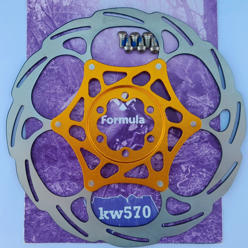 Formula - Disco 2 Piezas/2 Pieces Oro / 6 Tornillos / 160/180/203mm-6 "/ 7 "/ 8" - Imagen 1 de 1