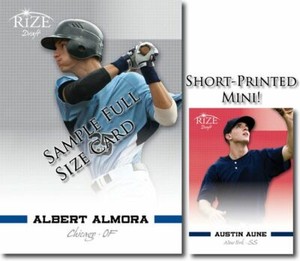 AUSTIN AUNE 2012 Rize MINI Rookie RED Paragon RC #/10