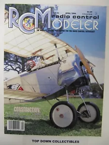 Rivista Modellista RC Aprile 1994 Primo Volo Di Boxcar Willie - Foto 1 di 2