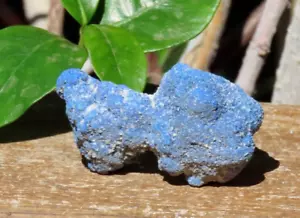 Solid Rare Azurite Crystal Piece Rough and Raw 33 Grams Natural Blue Mineral - Picture 1 of 4