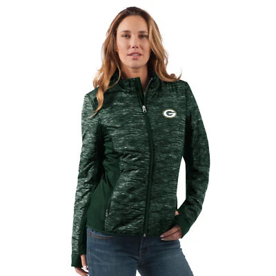 Chaqueta con cremallera completa Green Bay Packers Huddle Foto 1 de 2
