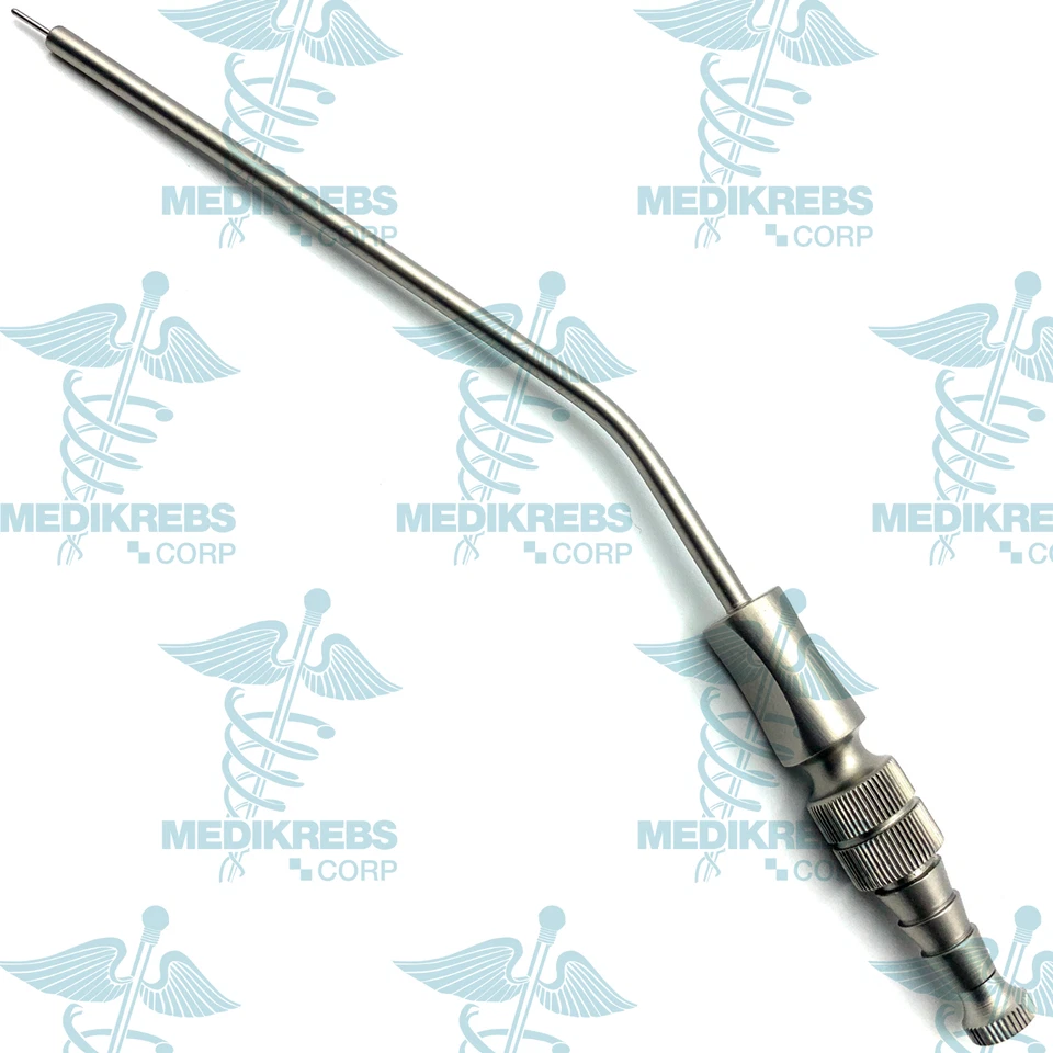 MEDIKREBS Frazier Suction Tube FR 14 x 19 cm O.R Grade German Steel Surgical Instrument