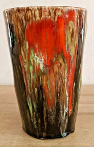 Charmant Vase Vallauris Multicolore Design Vintage Style année 50-60 - Picture 1 of 8