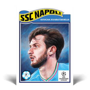 Topps UCL Living Set - Card 611 - Khvicha Kvaratskhelia - SSC Naples