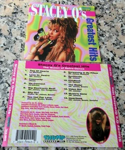 STACEY Q Greatest Hits RARE CD SSQ Playback Synthicide Shy Girl Too Hot For Love - Bild 1 von 4