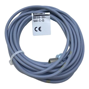 Balluff BES516-324-SA44-C-03 Induktiver Sensor BES034R 10...30 VDC 4000 Hz BES5 - Picture 1 of 12