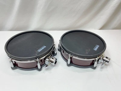 Roland PD125X 12" Doble Gatillo Malla Tambor Pad PAQUETE DE DOS Foto 1 de 4