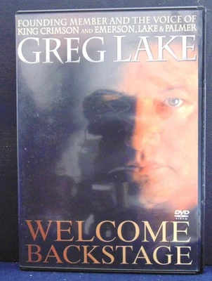 GREG LAKE WELCOME BACKSTAGE ----- SEE PHOTOS - Image 1 of 3
