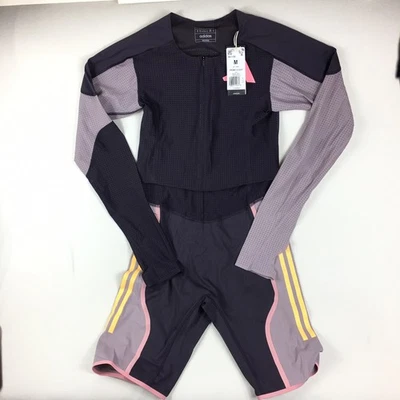 Adidas Pro Elite Team Promo LS Speedsuit 2024 Purple IN1130 Men’s Size M - Image 1 of 4