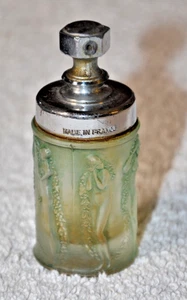 ANTIKER Rene Lalique Kunstglas geformte Schönheiten Flakon Parfüm Flakon Molinard - Bild 1 von 5