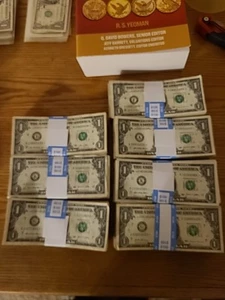 💥100 Circulated ☆ $1 Star Notes ☆.  Random Straps. - Picture 1 of 4