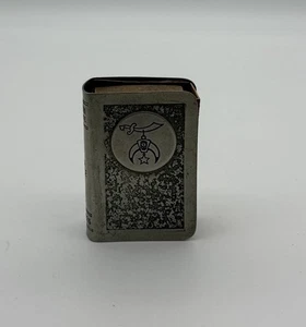 Antik 1925 Freimaurer Syrien Tempel Streichholz Buchhalter Safe Vesta Pittsburgh - Bild 1 von 4