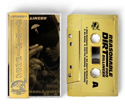 PRO DILLINGER Reasonable Dirt PROMO Gold Cassette Tape 1/5 Substance810 Big Trip - Image 1 of 4