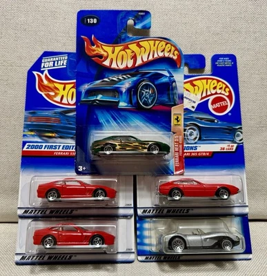 🔥Hot Wheels Ferrari 456M~365 GTB~550 Maranello~2000 Primeras Ediciones~Juego de 5 Foto 1 de 4