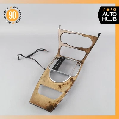 05-12 Mercedes R230 SL550 SL500 Center Console Trim Bezel Wood OEM - Image 1 of 4