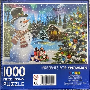 Page Publications Puzzle; Geschenke für Schneemann; 1000 Teile - Bild 1 von 2