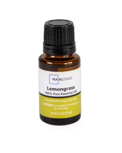 Mainstays Lemongrass 100% Pure Essential Oil Aromatherapy Use Only Each 0.5 oz - Picture 1 of 5