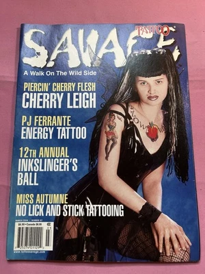 Журнал Tattoo SAVAGE - выпуск 57 - март. 2004 - Kat фон Д., PJ Ferrante - Изображение 1 из 4