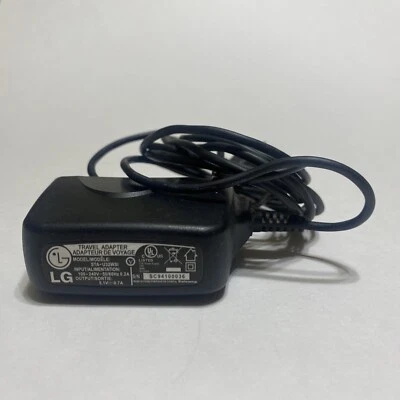 LG Cell Phone Travel Adapter 5.1V 0.7A Model #STA-U32WSI OEM - Image 1 of 4