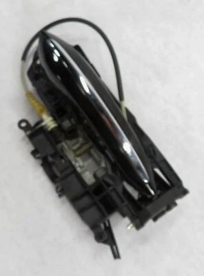 2011-2016 BMW 528i 535i 550i M5 (F10) RIGHT FRONT DOOR HANDLE w/ LIGHT (BLACK) - Image 1 of 4