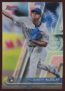 2020 Bowman's Best Rifrattore Adbert Alzolay Rookie Chicago Cubs #50 - Foto 1 di 2
