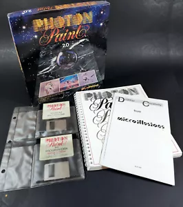 Photon Paint 2.0 - Micro Illusions Vintage Amiga graphics software - Picture 1 of 5
