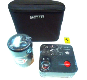 FACTORY FERRARI TIRE AIR INFLATOR COMPRESSOR KIT OEM NEW OEM - Foto 1 di 5