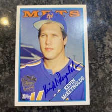 2005 Topps All-Time Fan Favorites Auto Kevin McReynolds #FFA-KMC Auto