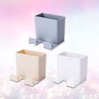  3 Pcs Wall-mounted Storage Boxes Stand Mobile Phone Holder Charge