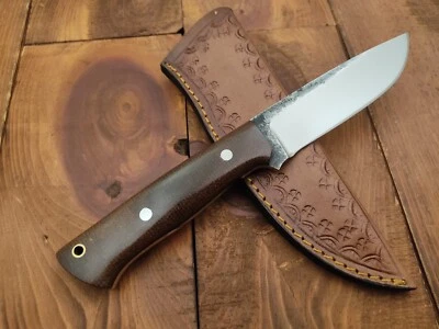 定制手工 1095 H.C 钢制固定刀片野营生存户外狩猎刀 — 第 1/4 张图片