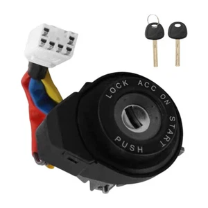 Ignition Lock Cylinder Switch & 2 Keys for 2014-2019 Kia Soul 81450-34190 - Picture 1 of 8